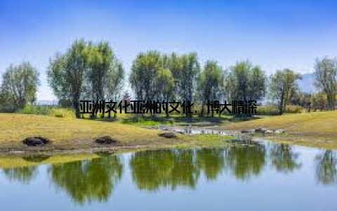 亚洲文化亚洲的文化, 博大精深