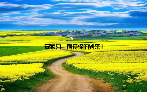 安家沟, 期待你的到来!