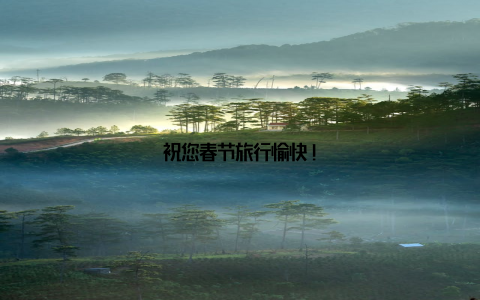 祝您春节旅行愉快!